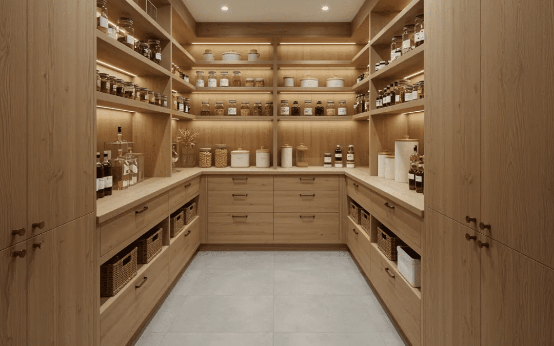 Pantry Design Ideas for Better Kitchen Organization 